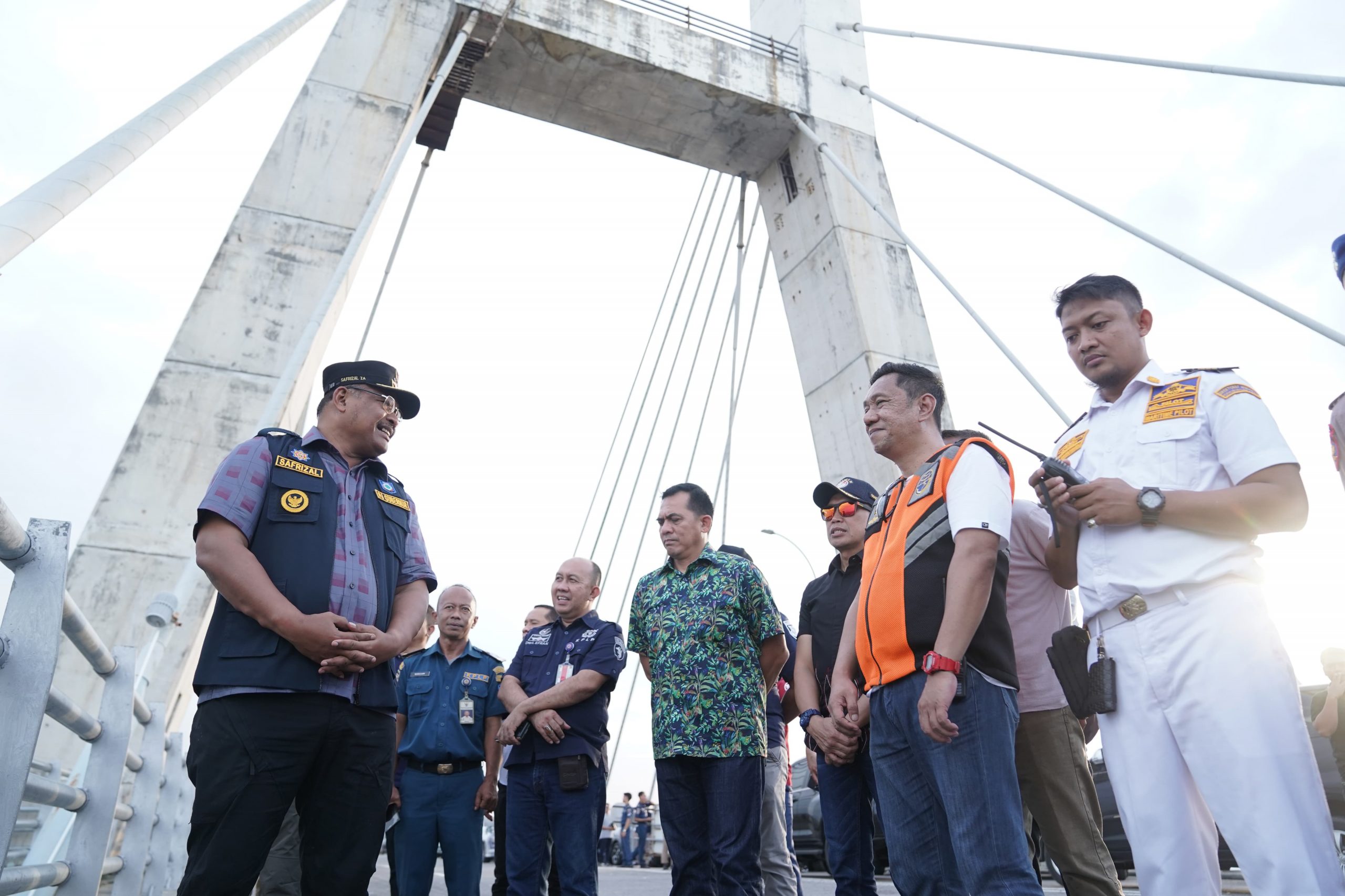 Pj Gubernur Safrizal ZA Sebut Kandasnya Kapal di Alur Pangkal Balam Teratasi