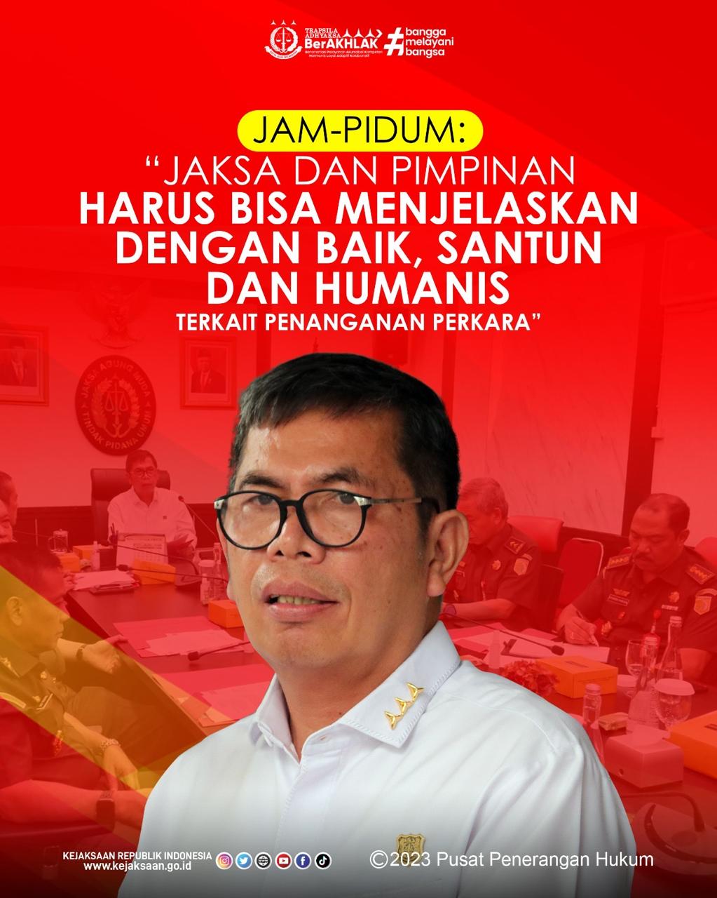 Selama Menjadi JAM-Pidum,(Alm.) Dr. Fadil Zumhana Telah Menyelesaikan 5161 Perkara Berdasarkan Keadilan Restoratif