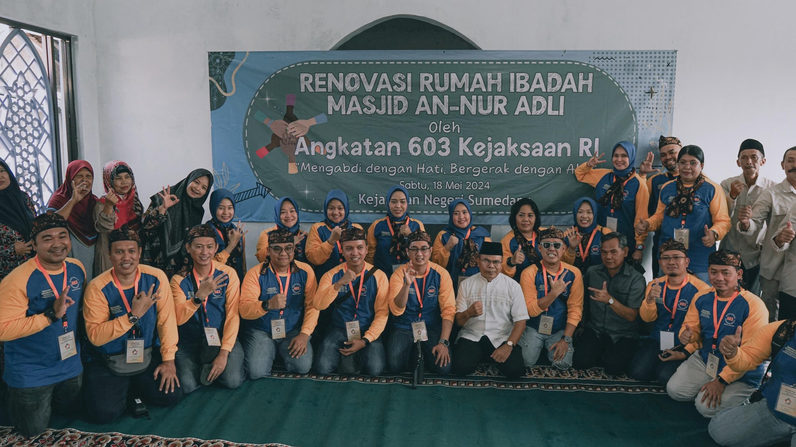 Kegiatan Rutin Pegawai Kejaksaan RI Angkatan 603 Gelar Bakti Sosial di Kabupaten Sumedang Sebagai Implementasi Program “Kejaksaan RI Peduli”