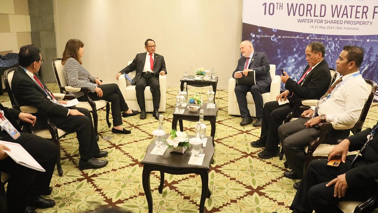 Mendagri memimpin sebagai Chair pada Ministerial Meeting World Water Forum ke- 10 di Bali