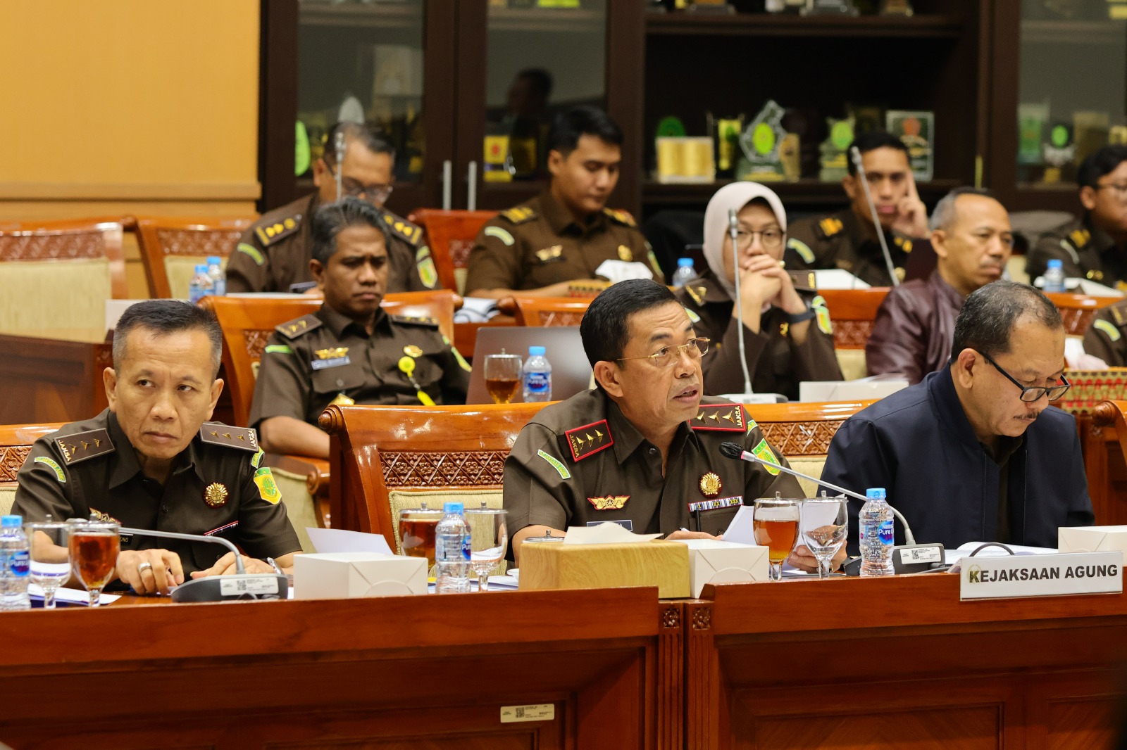 Rapat Kerja dengan Komisi III DPR RI,Wakil Jaksa Agung Sampaikan Visi Kejaksaan Yakni “Menjadi Pelopor Penegakan Hukum Yang Berkeadilan,Humanis, Akuntabel, Transparan, dan Modern”