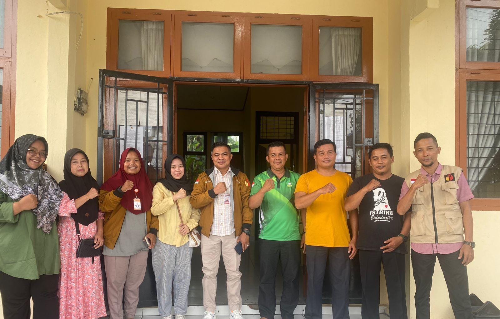 Divisi Hukum Pencegahan Parmas & Humas Panwascam Kampar Monitoring Tahapan Perekrutan Pantarlih/PPDP untuk Pilkada Tahun 2024