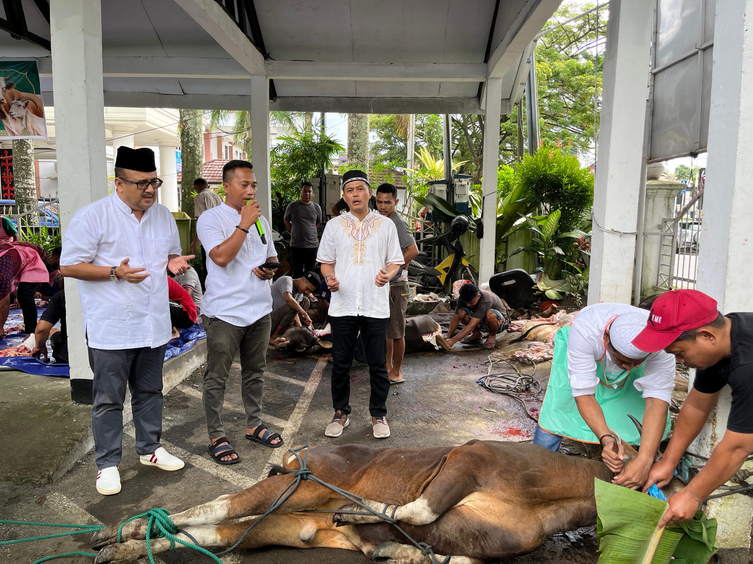 Kejaksaan Tinggi Maluku Membagikan Hewan Qurban Dalam Rangka Idul Adha 1445 H