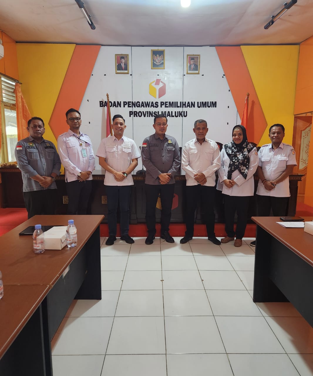 Tim Jam Intelijen Kejagung RI Lakukan Kunjungan Kerja Di KPU Dan BAWASLU Provinsi Maluku