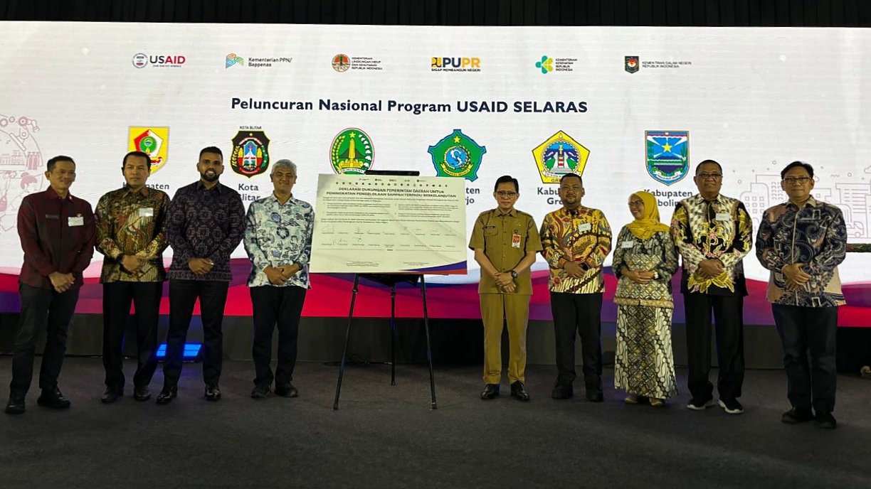 Kemendagri bersama Bappenas Luncurkan Program USAID SELARAS Untuk Pengelolaan Sampah Terpadu