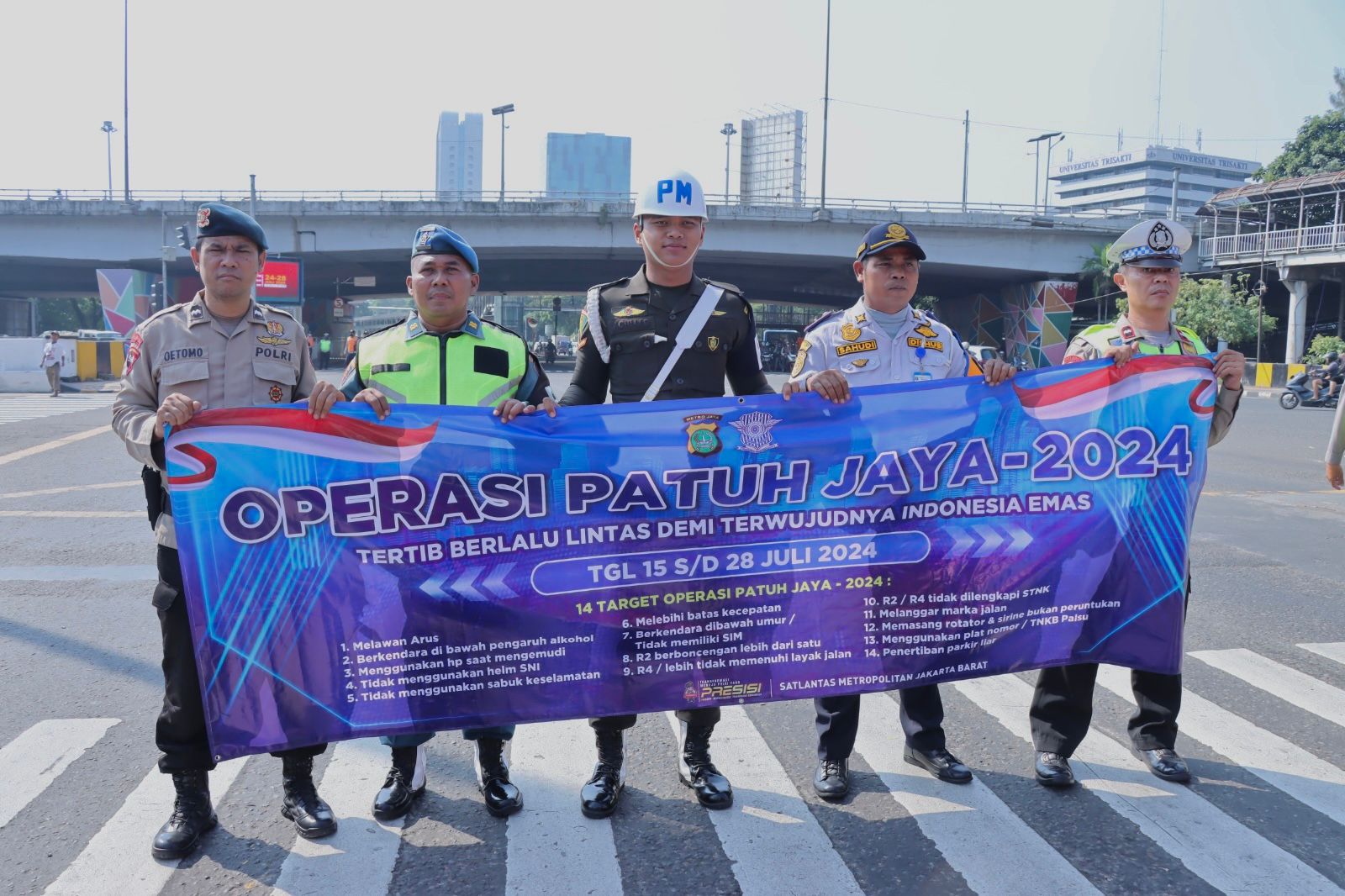 Satlantas Polres Metro Jakarta Barat Gelar Operasi Patuh Jaya 2024, Fokus Pada Edukasi Dan Sosialisasi