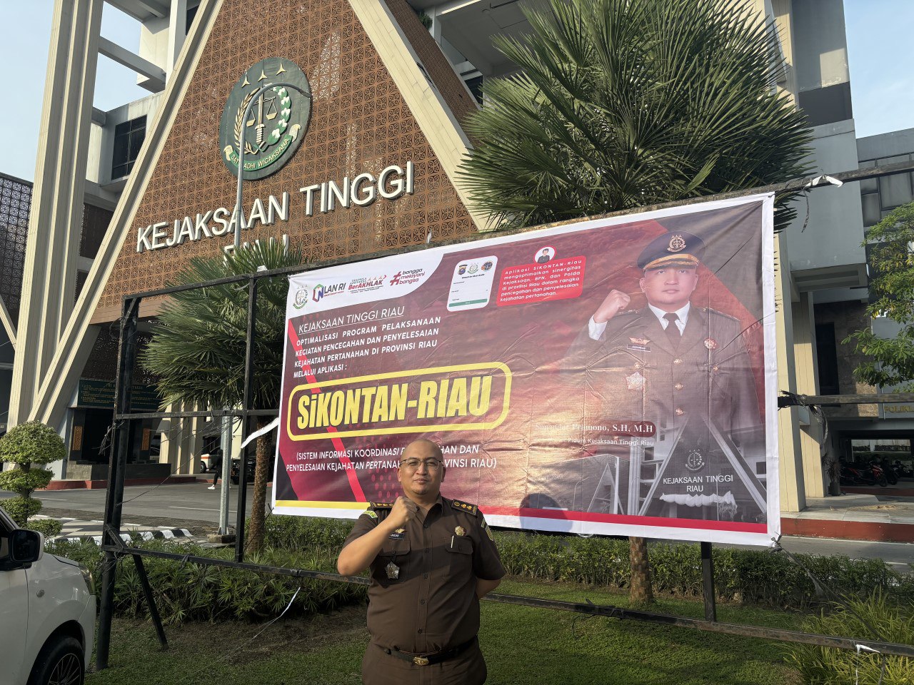 Kejaksaan Tinggi Riau Launching Aplikasi Sikontan – Riau