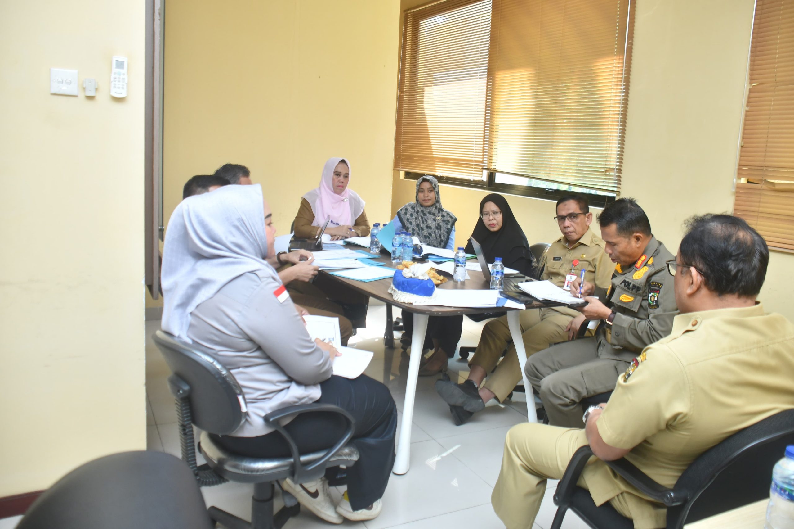 Asisten 3 Pimpin Rapat Usulan SOTK Kominfo