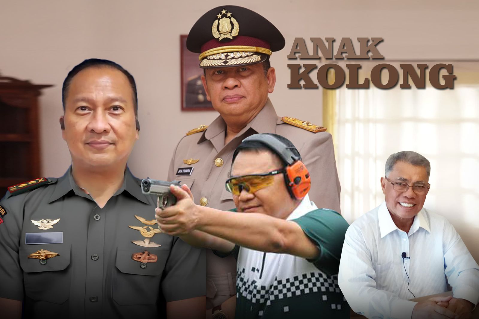 Ketua MPR RI Bamsoet,Pontjo Sutowo,Jenderal TNI (Purn) Dudung Abdurachman dan Menperin Agus Gumiwang Ikut Bermain Dalam Film ‘Anak Kolong’