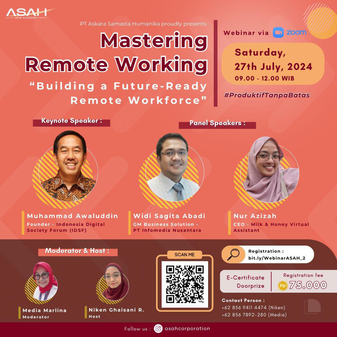 Remote Working Berkembang Pesat Didorong Digitalisasi,Bakal Lumrah Diadopsi Perusahaan