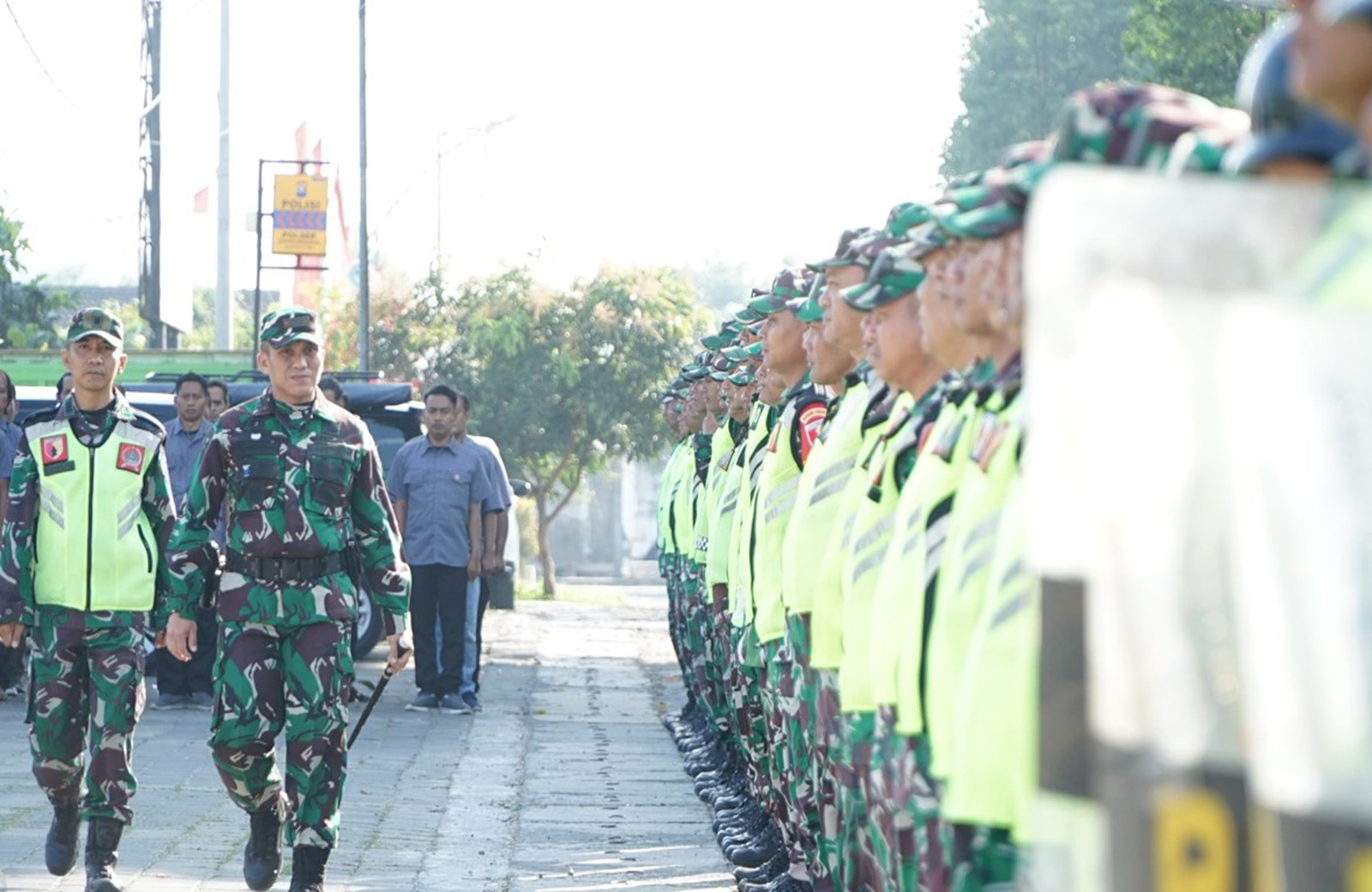 Kodim 0808 Laksanakan Apel Gelar Dalam Rangka Kesiapan Pam Pilkada Serentak Tahun 2024 Di Wilayah Blitar