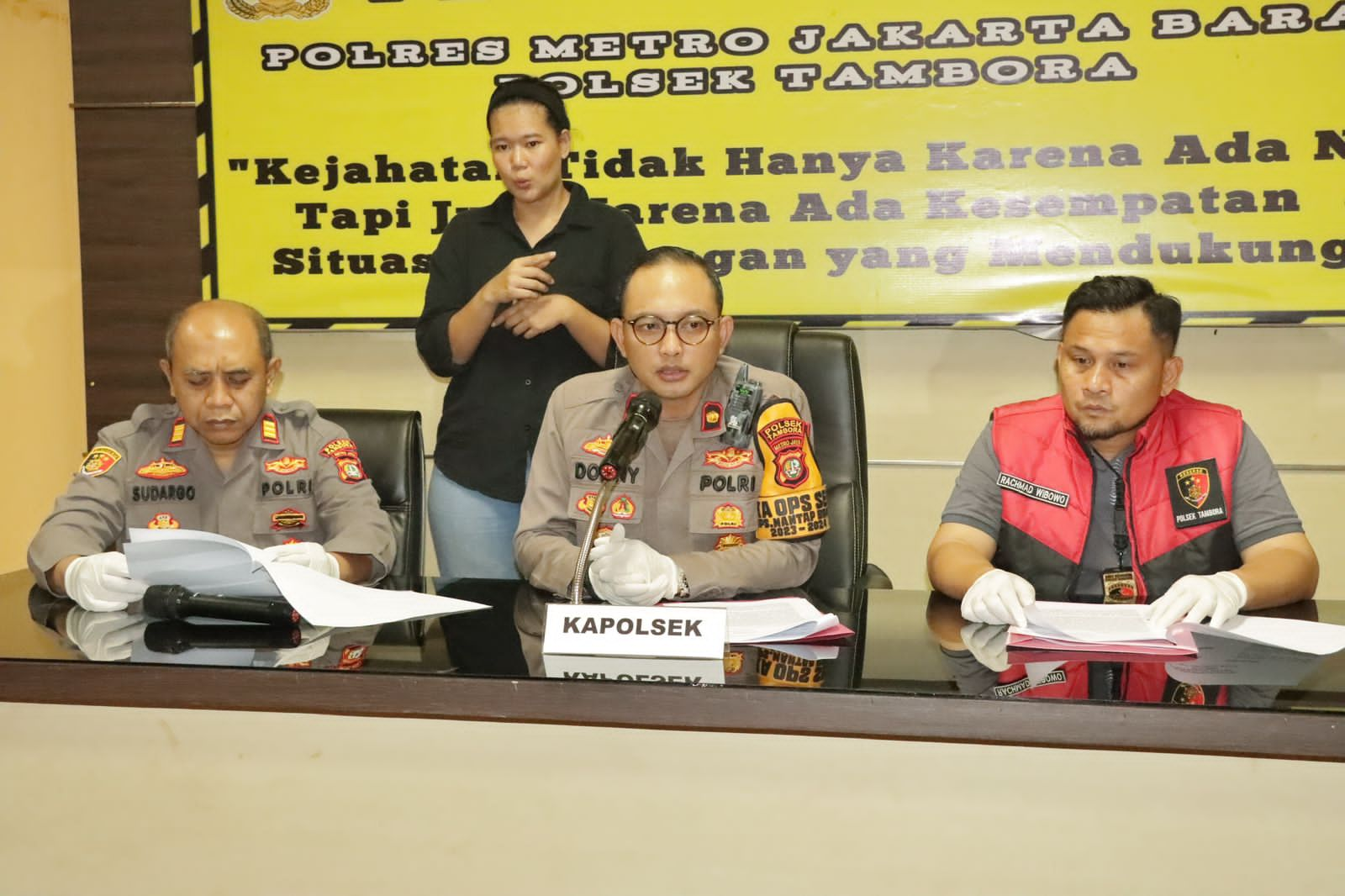 Polsek Tambora Amankan Pelaku Curanmor