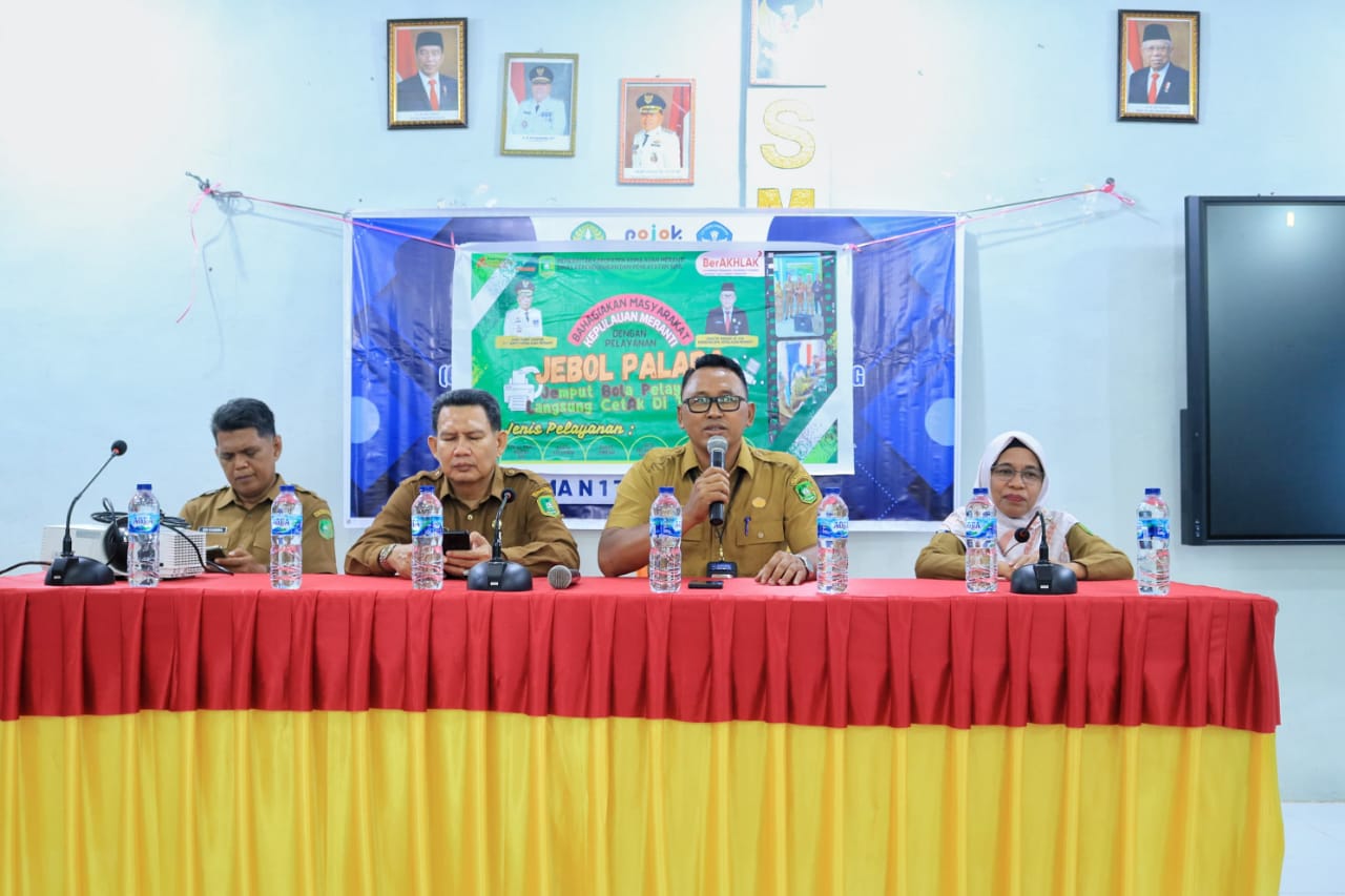 Gelar Program Jebol Palapa, Dinas Dukcapil Kepulauan Meranti Berikan Kemudahan Masyarakat Mendapatkan KTP