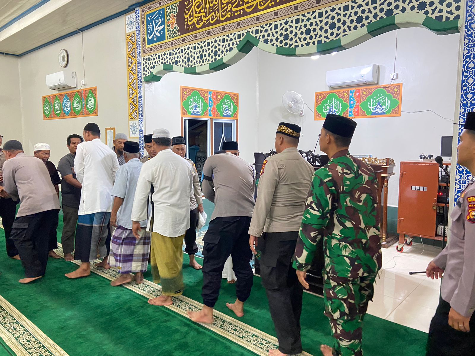 Polres Kepulauan Meranti gelar Subuh keliling (Suling) Mengajak Kamtibmas Jelang Pilkada Serentak