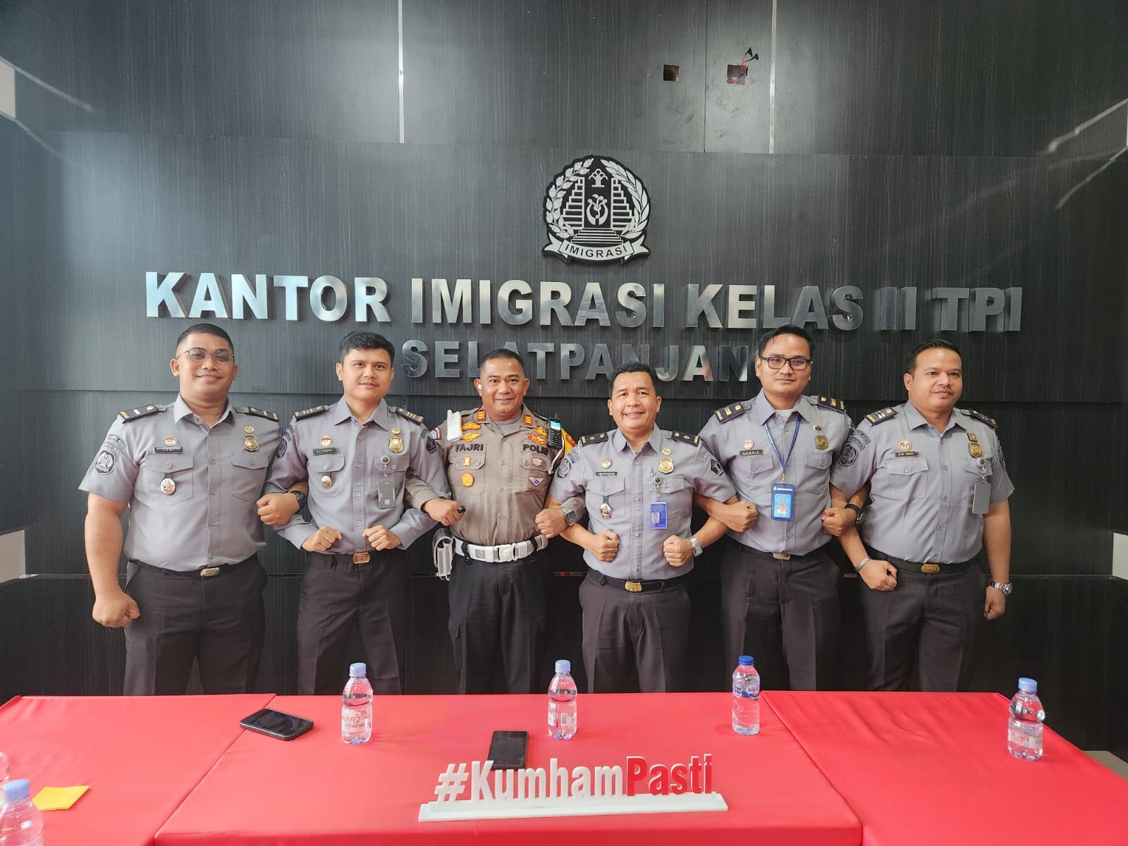 Polres Kepulauan Meranti Sambangi Imigrasi Dalam Rangka Cooling System