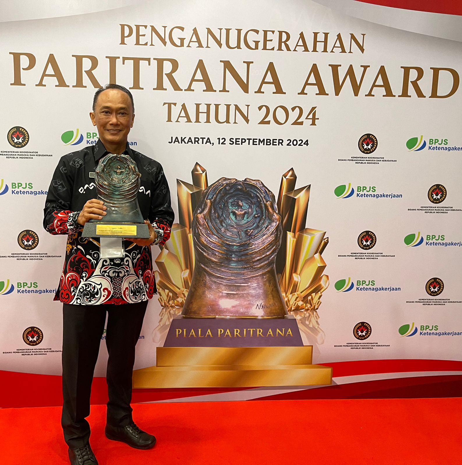 Berhasil Beri Perlindungan Bagi Pekerja di Berbagai Sektor, Pemprov Sulsel Sabet Penghargaan Paritrana Award