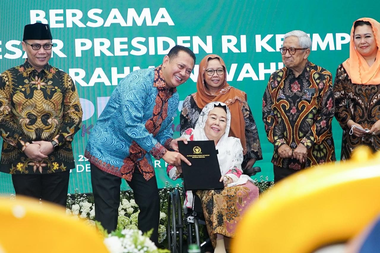 Silaturahmi Kebangsaan Pimpinan MPR Bersama Keluarga Besar Presiden RI Ke-4 Abdurrahman Wahid