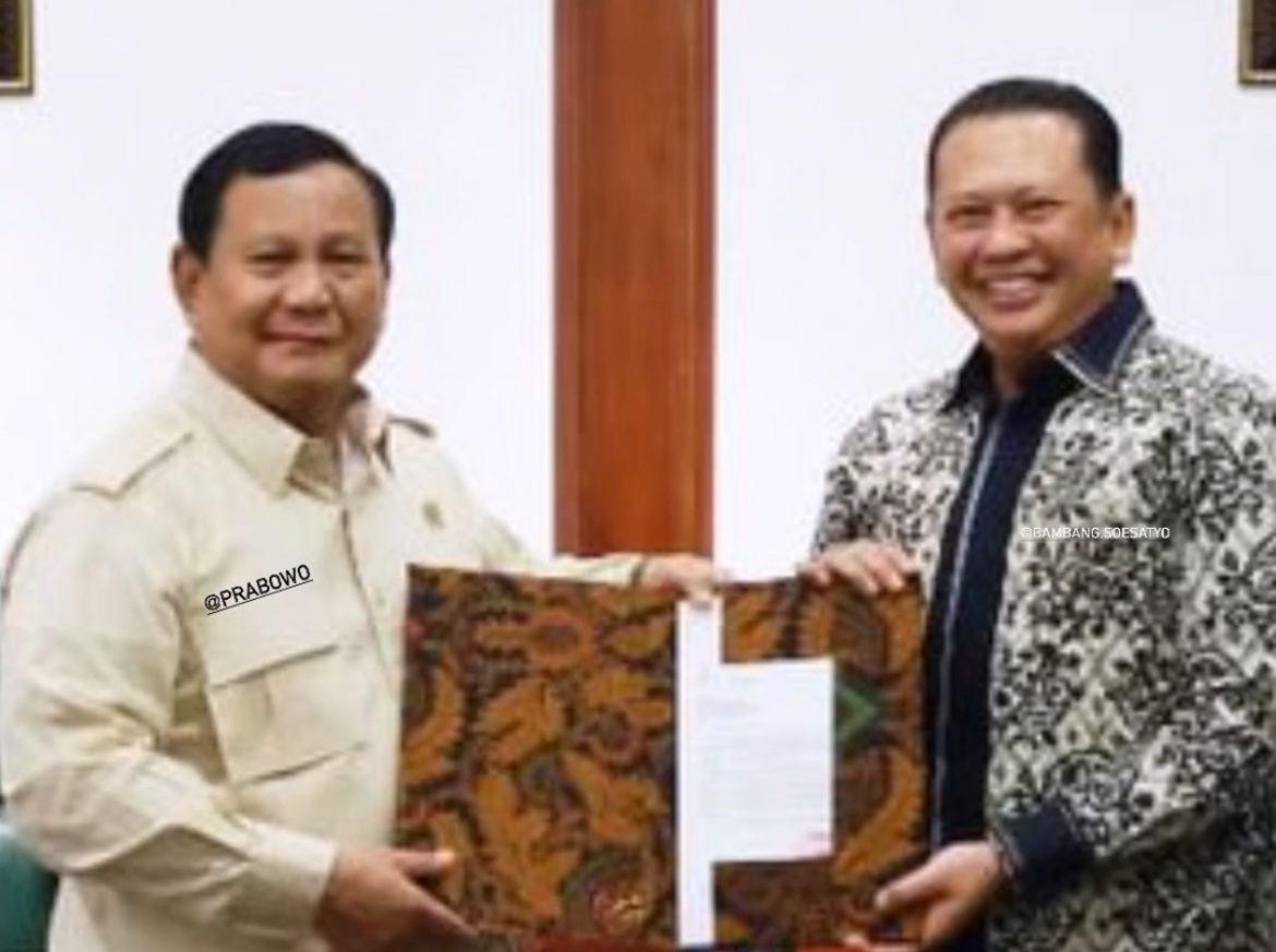 Bertemu Presiden RI Terpilih 2024-2029 Prabowo Subianto, Ketua MPR RI Bamsoet Sampaikan Prabowo Sambut Baik Langkah Kebangsaan MPR RI Terkait Bung Karno, Pak Harto dan Gusdur