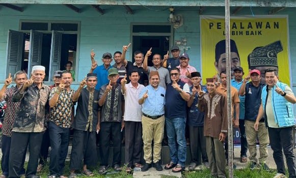 Kunjungi Desa Kuala Panduk,Cabup Nasarudin : Kami Perjuangkan Semaksimal Mungkin