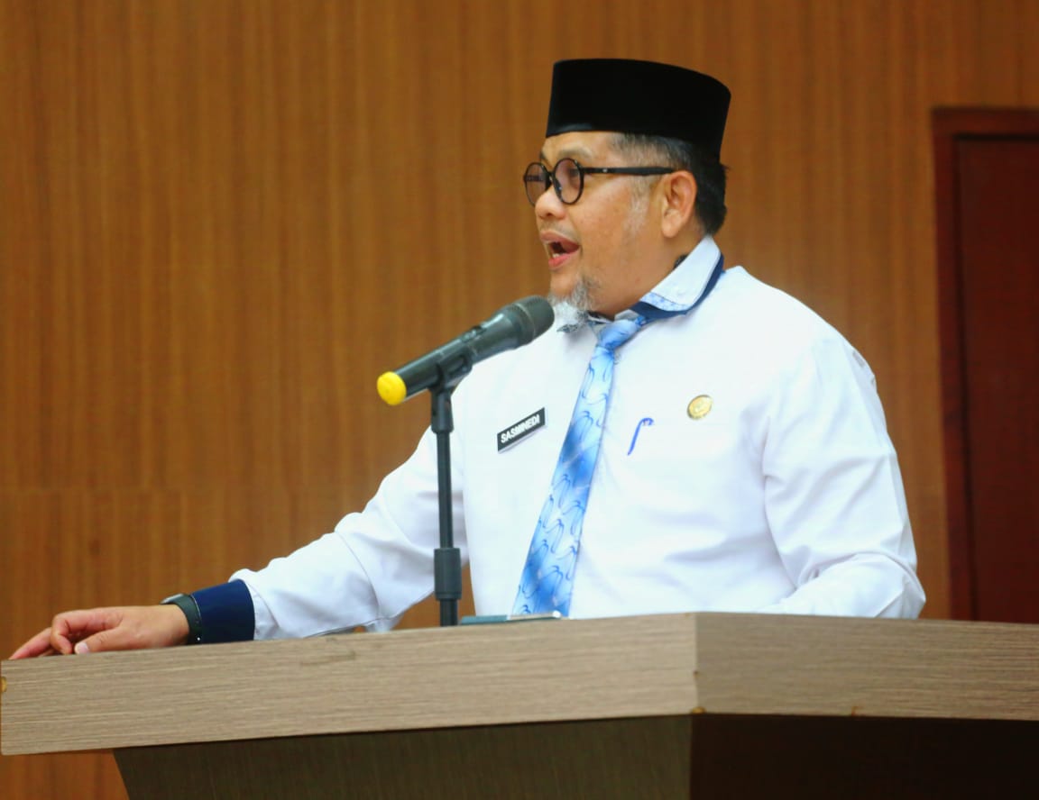 Pemda Kampar Lepas Peserta Pendidikan Dasar Satpam Tahun 2024