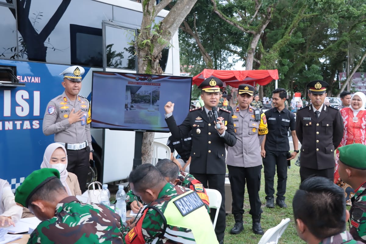 Polres Kampar Gelar Sosialisasi Lomba Jurnalistik Polda Riau