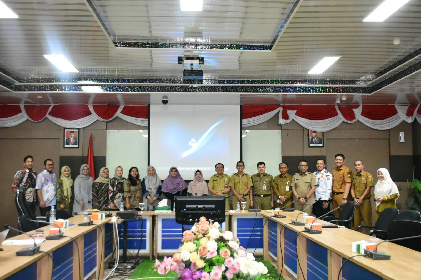 Dalam Upaya Peningkatan Kualitas Belanja Daerah, Pemkab Kampar laksanakan Entry Meeting dengan BPK-RI Perwakilan Provinsi Riau