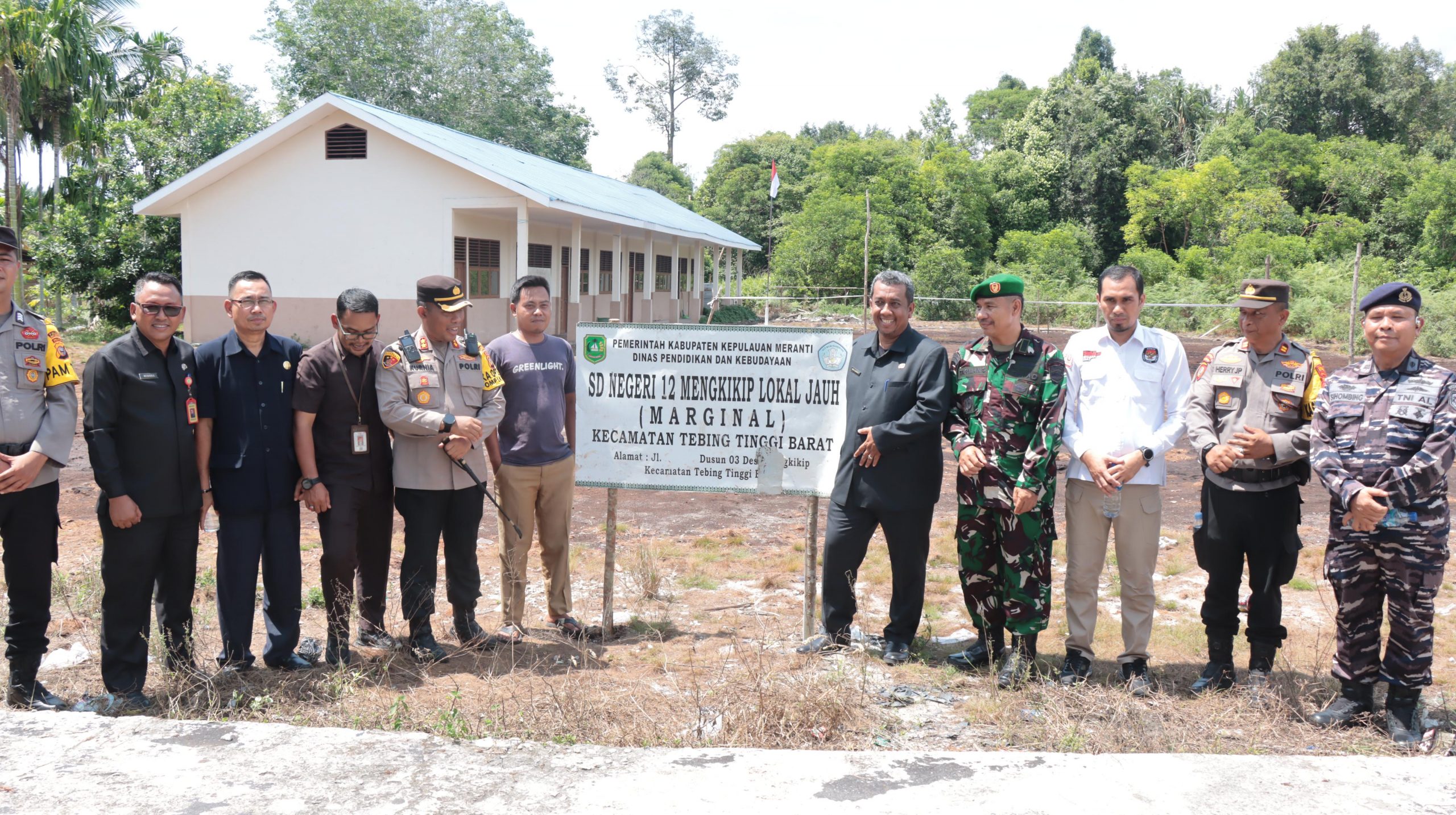 Kapolres Dan Forkopimda Cek TPS Sangat Rawan di Kep Meranti