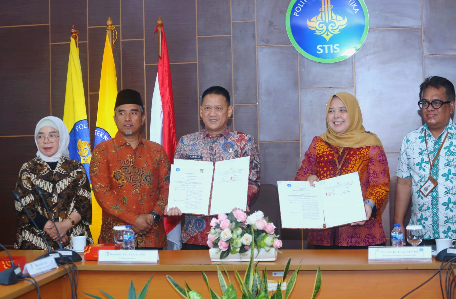 Hambali : Dapat Meningkatnya SDM Statistik di Kabupaten Kampar