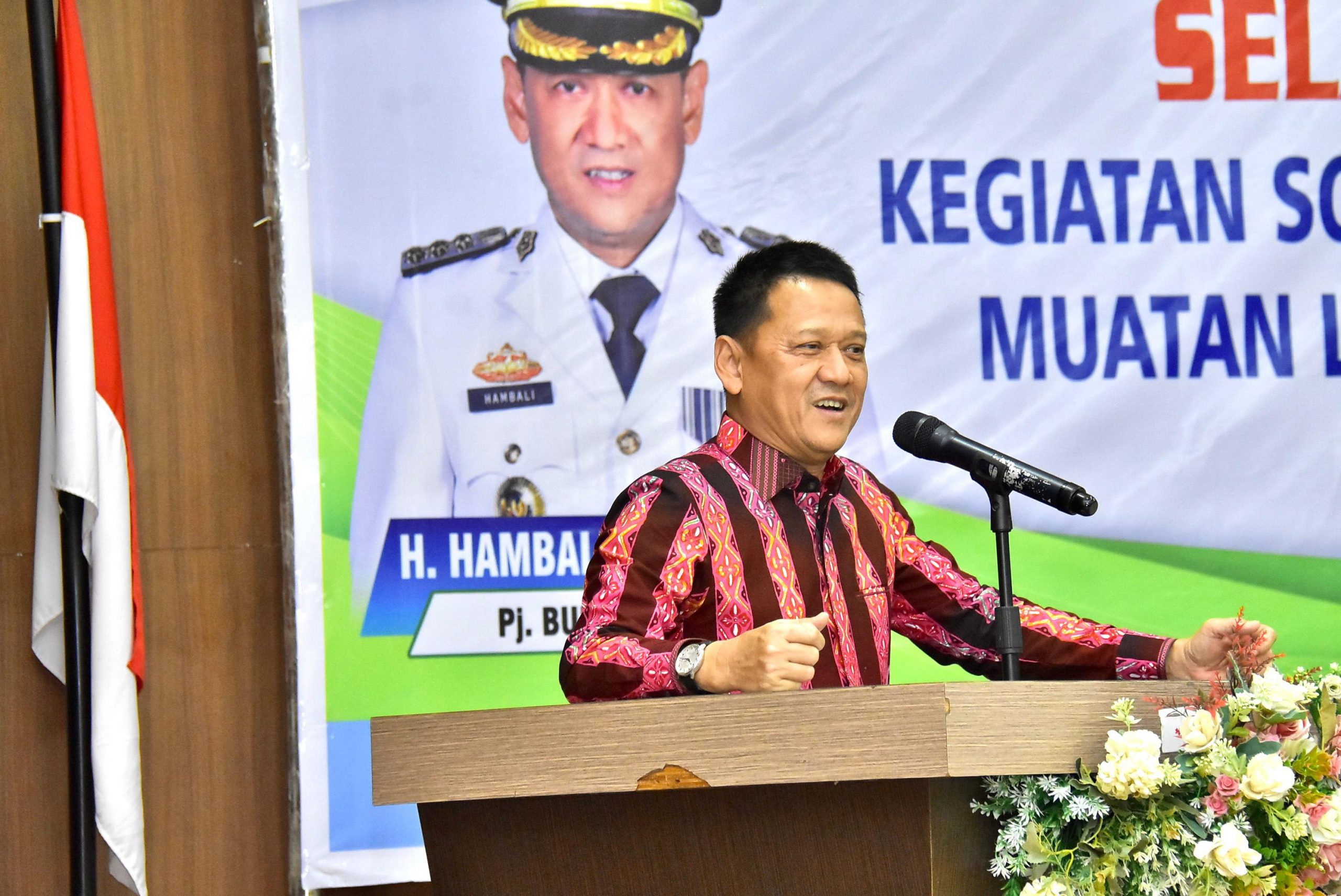 Pertama di Riau, Pj Bupati Kampar Hambali Resmi Launching Buku Kurikulum Muatan Lokal Kampar