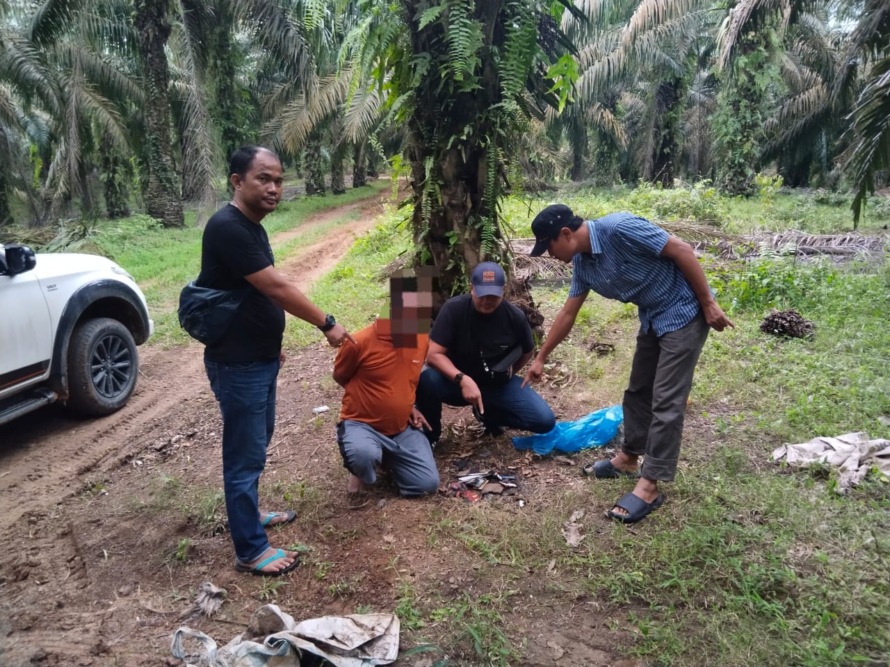 Polsek Tapung Hulu Ungkap Kasus Pembunuhan Sadis di Kebun Tandun, Pelaku Ditangkap Setelah Buron 16 Hari