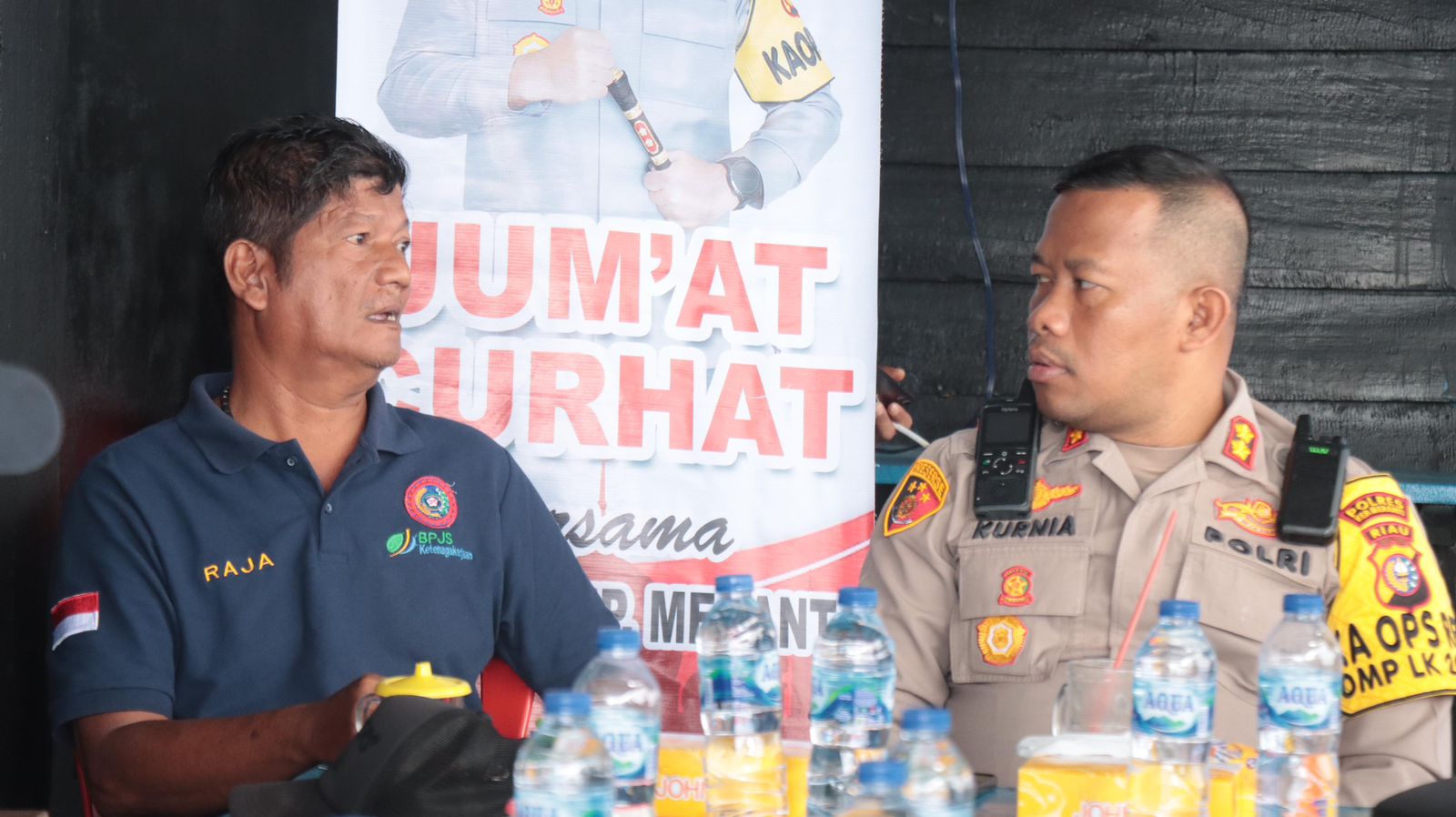 Kapolres Kepulauan Meranti Kembali Gelar Jumat Curhat Bersama SPSI Pelabuhan, Siap Cegah TPPO & Dukung UMK