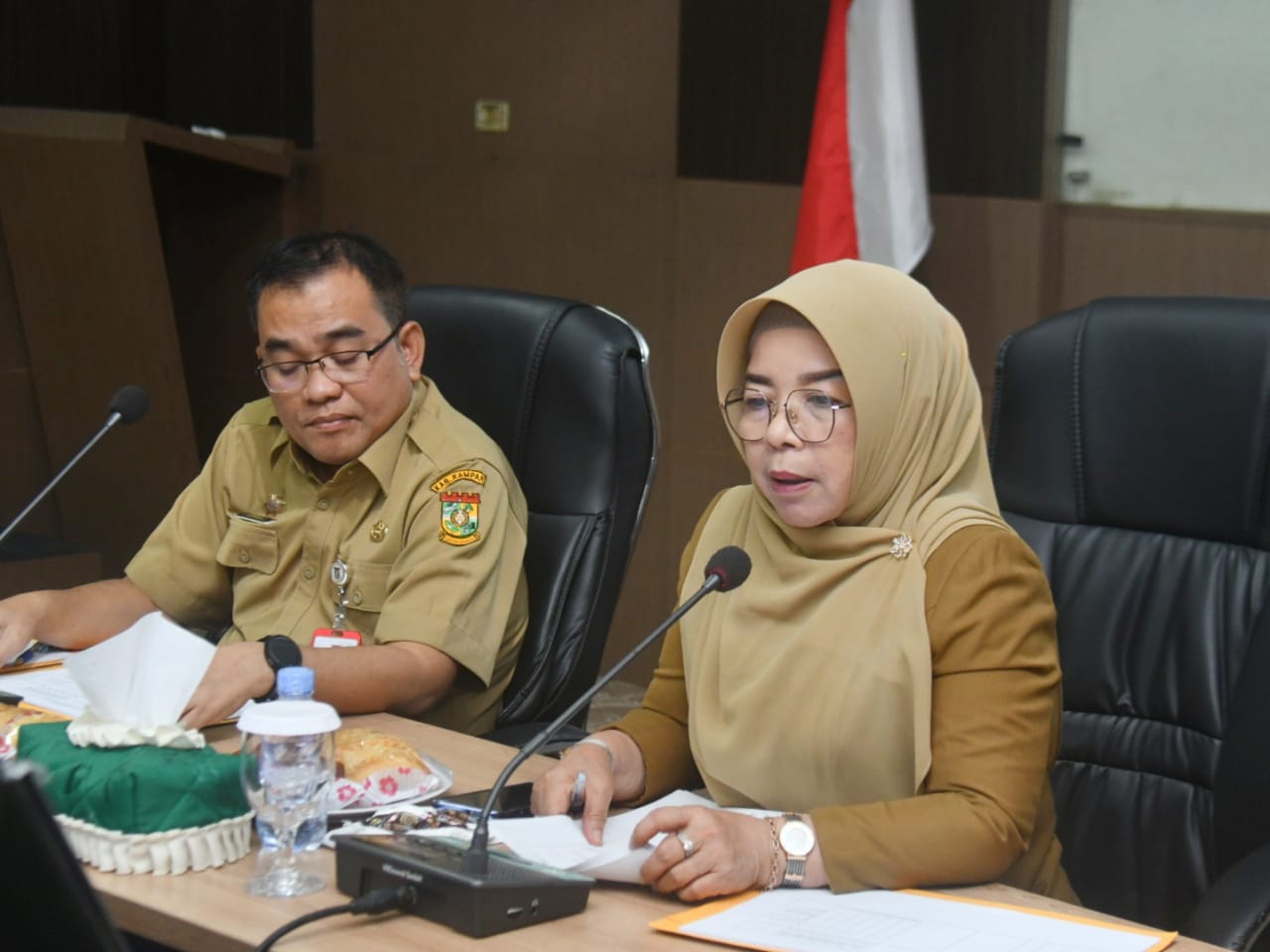 Penjabat Bupati Kampar Pimpin Rapat Evaluasi Capaian MCP Tahun 2024