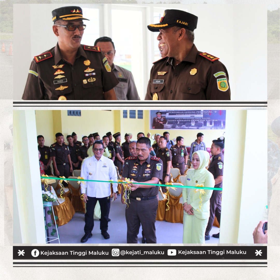 Kunjungan Kerja Kajati Maluku Agoes SP Di Kabupaten Maluku Tenggara Dan Kota Tual