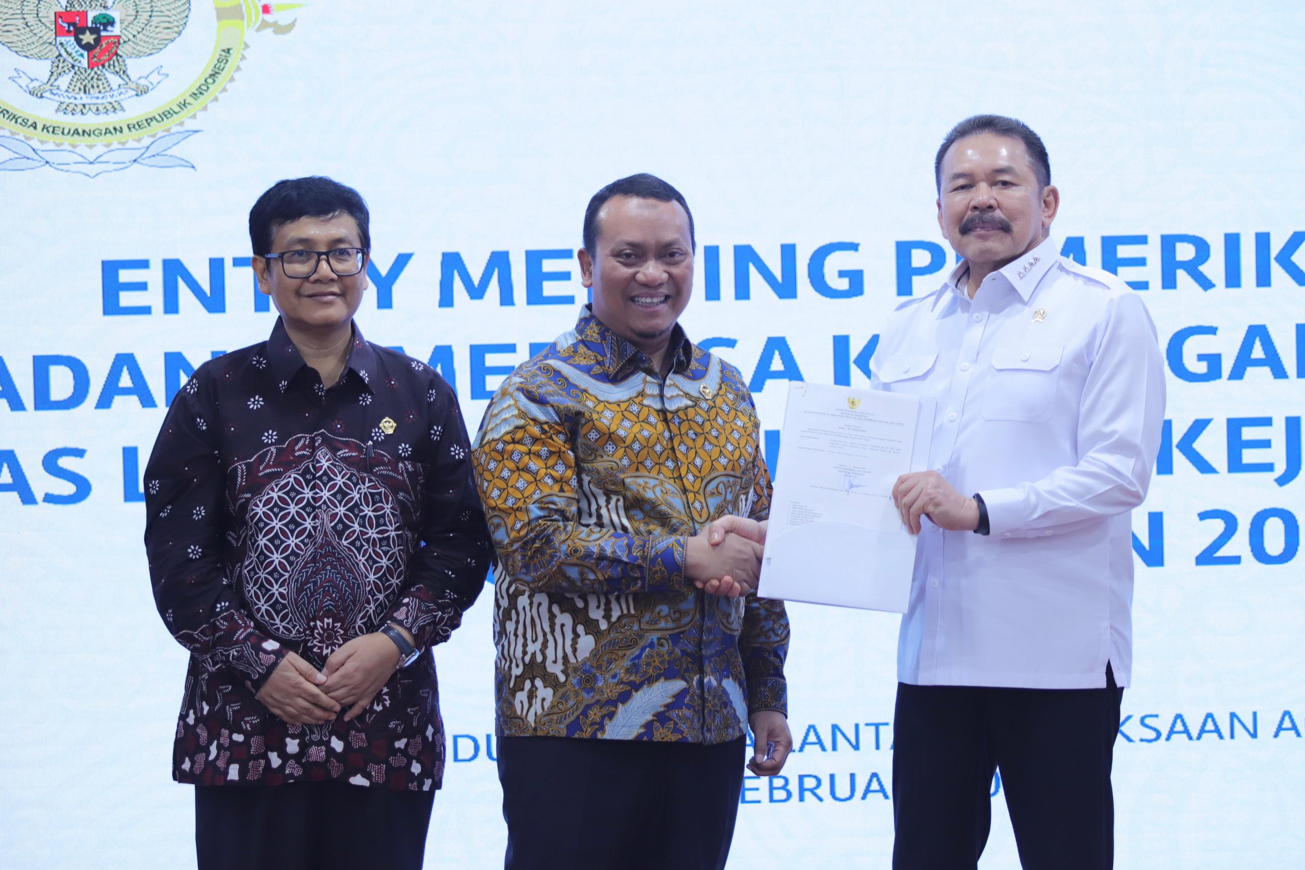 Entry Meeting Pemeriksaan Laporan Keuangan oleh BPK,Jaksa Agung Komitmen Wujudkan Kejaksaan Dengan Tata Kelola Keuangan Negara yang Transparan dan Akuntabel