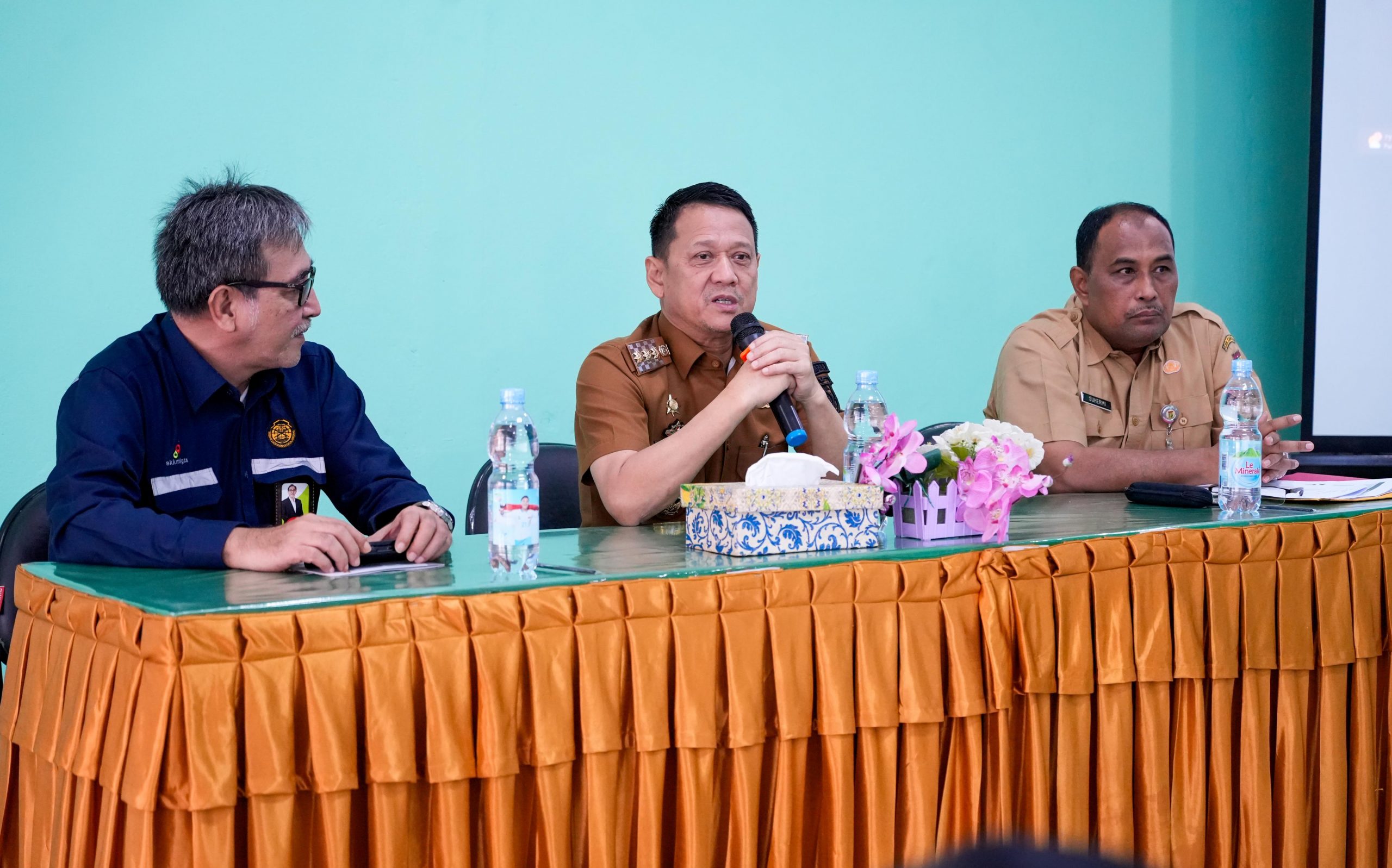 Penjabat Bupati Kampar Hadiri Rapat Koordinasi Pembangunan Sentra UMKM Bangkinang Riverside Tahun 2025