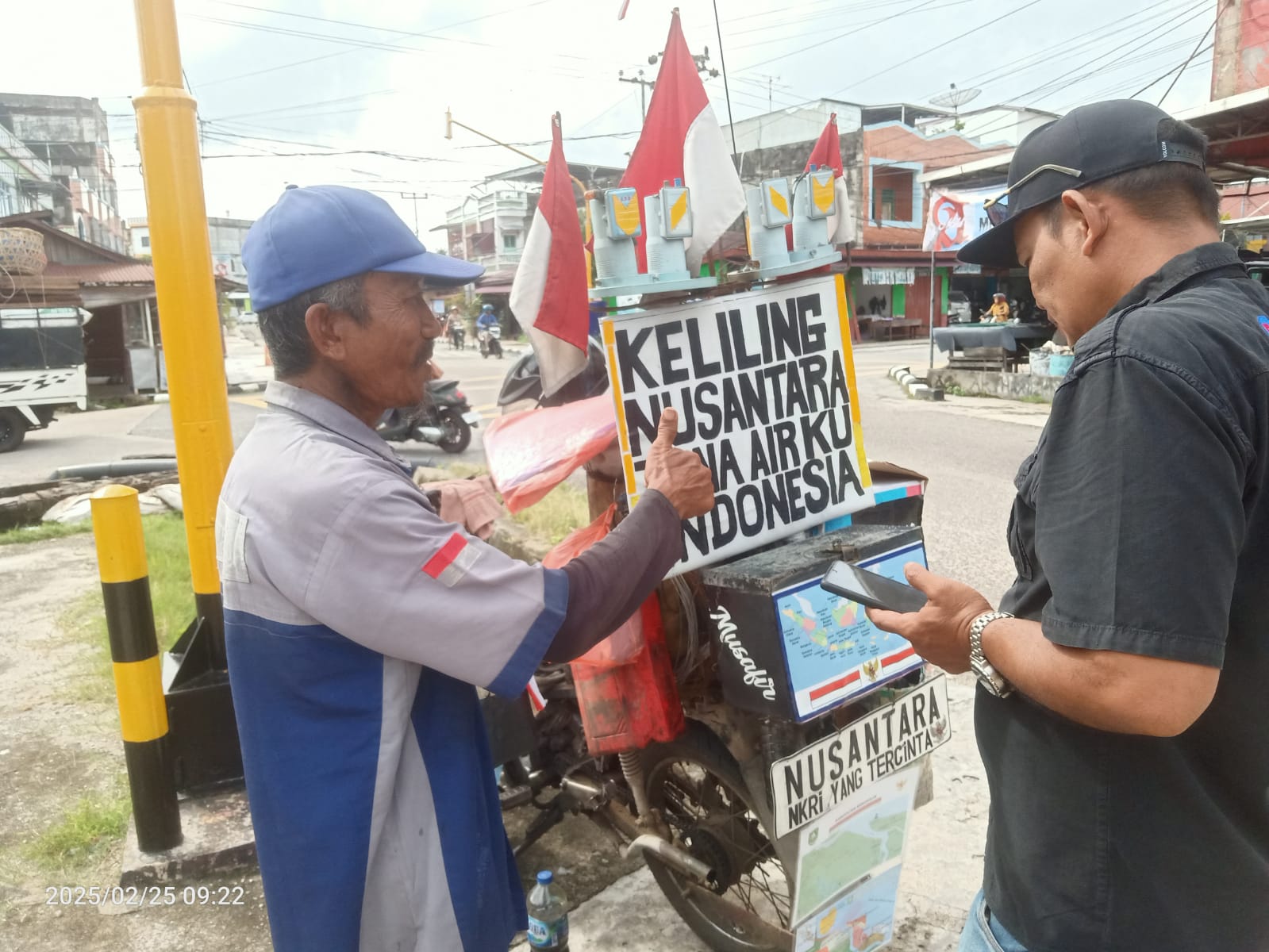 Mengelilingi Nusantara Narto Hanya Ingin Tau Wilayah Negara Republik Indonesia