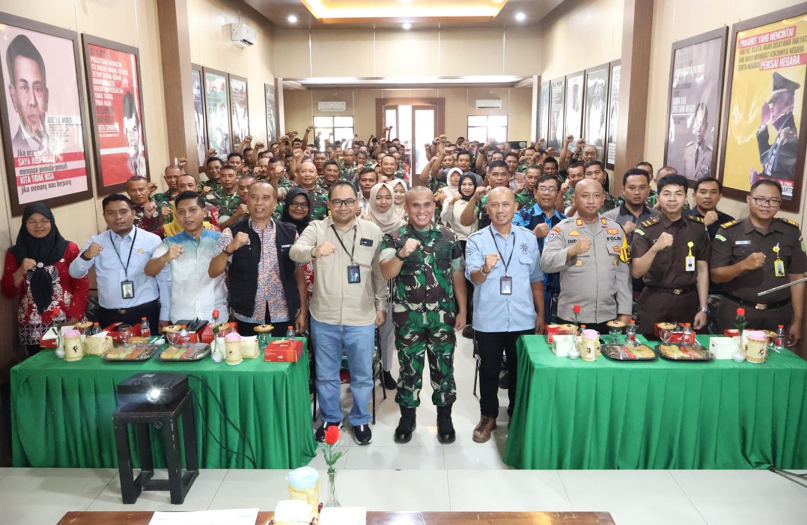 Bulog Dan Kodim 0808 Beserta Dinas Pertanian Dan Ketahanan Pangan Kab.Blitar Gelar Sosialisasi Pengadaan Gabah Dan Beras TA. 2025