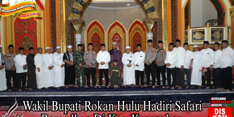 Wabub Rohul Mengajak Masyarakat di dalam Pidato di safari Ramadan Ke 3 untuk membangun Negeri