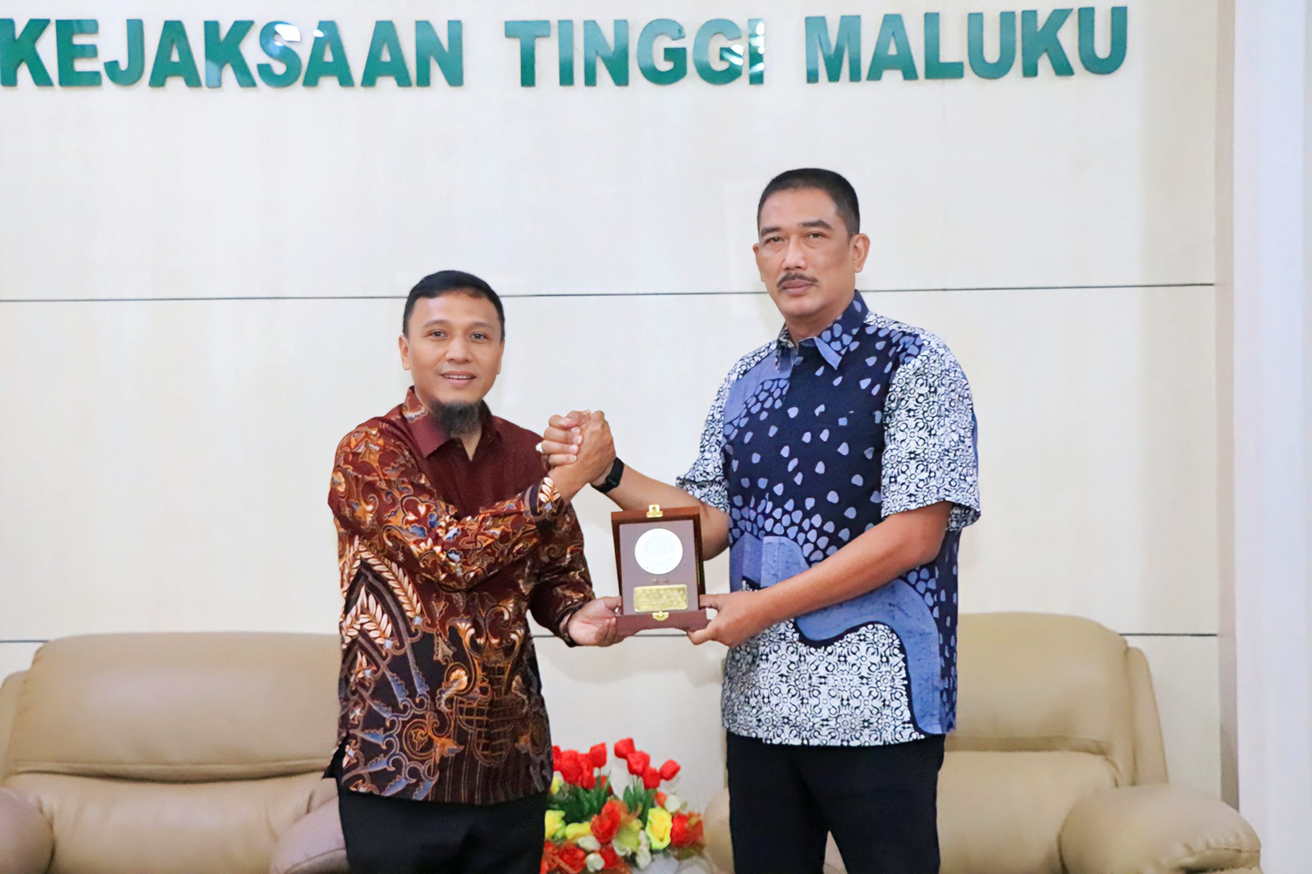 Kajati Agoes SP, Terima Baik Kunjungan Silaturahmi Executive General Manager PT. Pertamina Papua Maluku