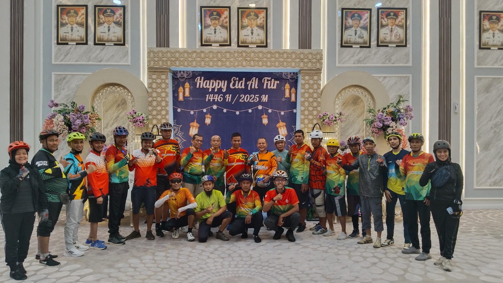 Bupati Kampar Ahmad Yuzar, S.Sos, MT Bersepeda Bersama KOSEKA, Ajak Masyarakat Hidup Sehat