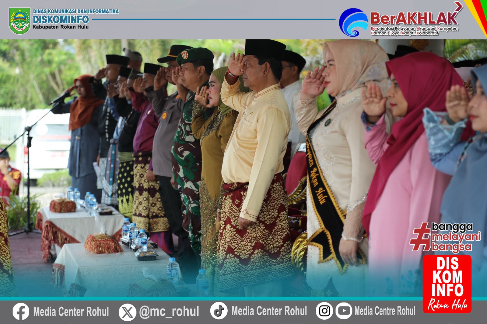 Bupati Rokan Hulu Anton S.T M.M Mengajak Semua Elemen Wujudkan Dan Memperingati Hardiknas Tahun 2025