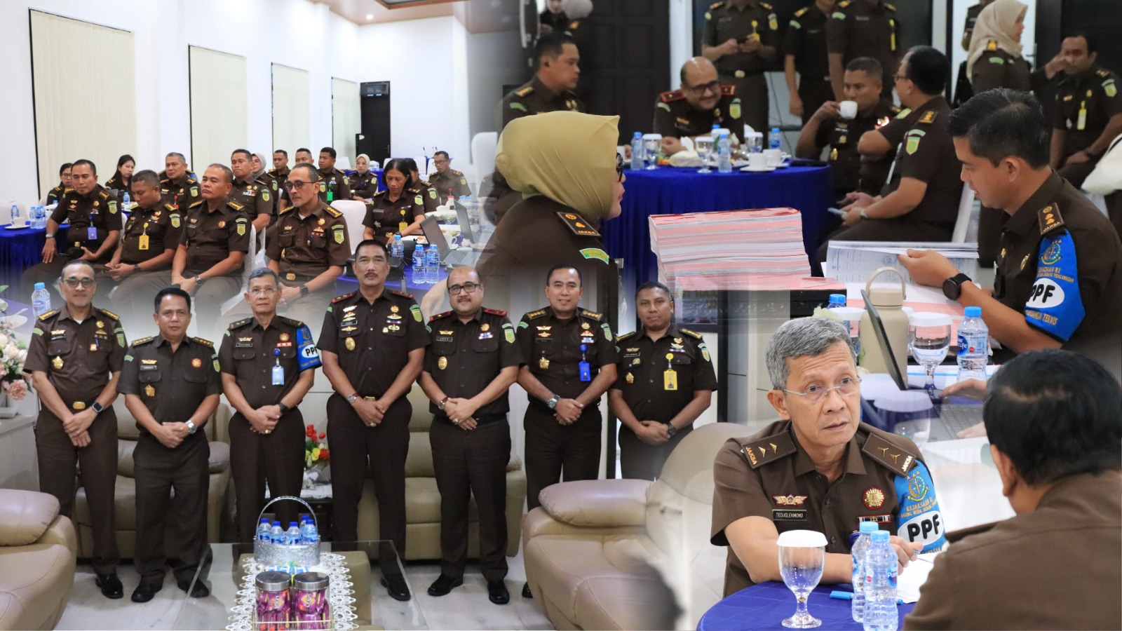 Kunjungan Kerja Tim Pengawasan Kejaksaan Agung Di Kejaksaan Tinggi Maluku, Disambut Baik Kajati Agoes SP Beserta Jajaran