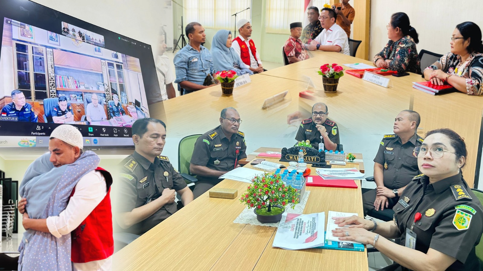 Kejati Maluku Dan Kejari Ambon Berhasil Merehabilitasikan Pengguna Narkoba Melalui Keadilan Restoratif