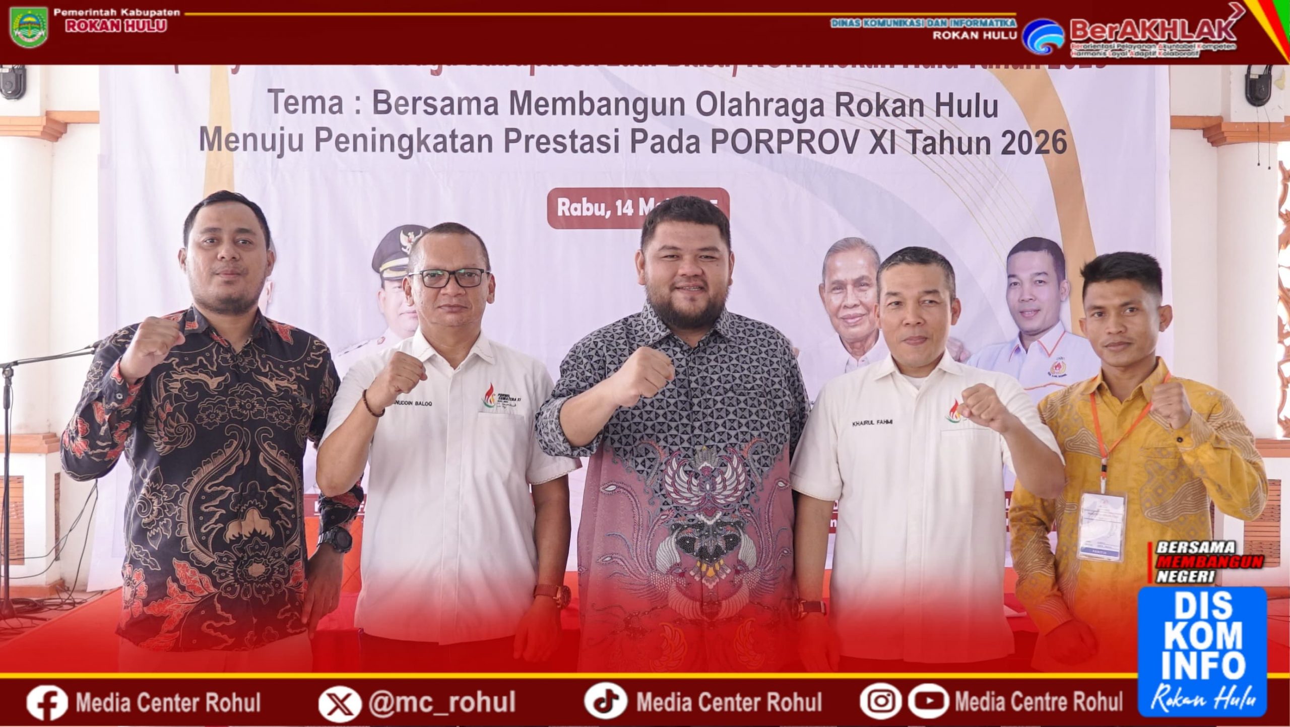 Menyongsong Porprov XI Provinsi Riau, Koni Rohul Gelar Musorkablub