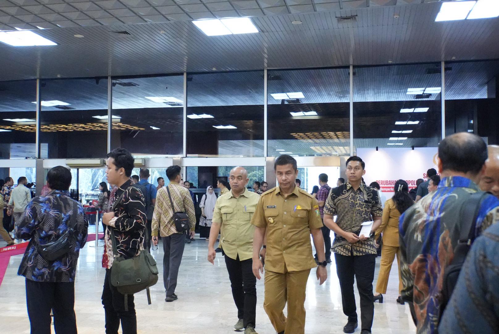 Dibuka Presiden RI Prabowo Subianto, Bupati Kampar Hadiri Sarasehan kebangsaan Perubahan Geopolitik Dunia