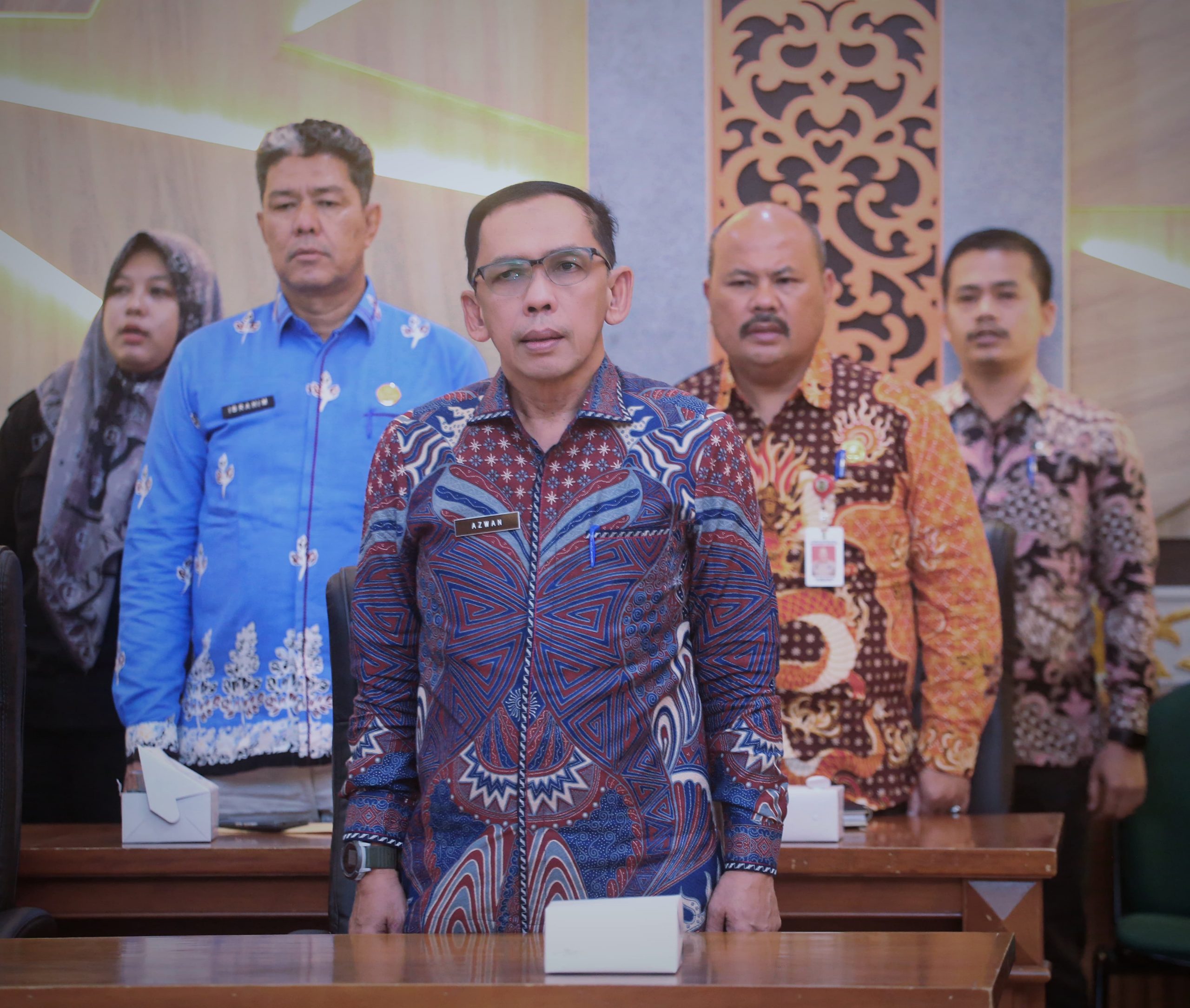 Bupati Kampar Di Wakili Plh.Sekda Menghadiri Rakor Percepatan Pembentukan Koperasi Desa/Kelurahan Merah Putih