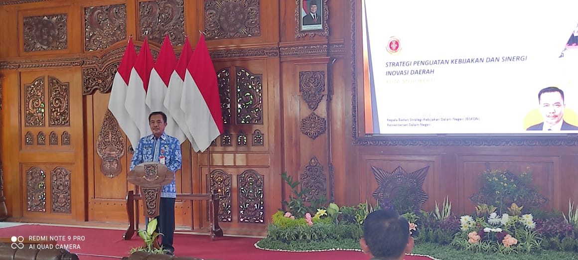 Kepala BSKDN : Konsistensi Inovasi Mojokerto Patut Jadi Inspirasi Daerah Lain