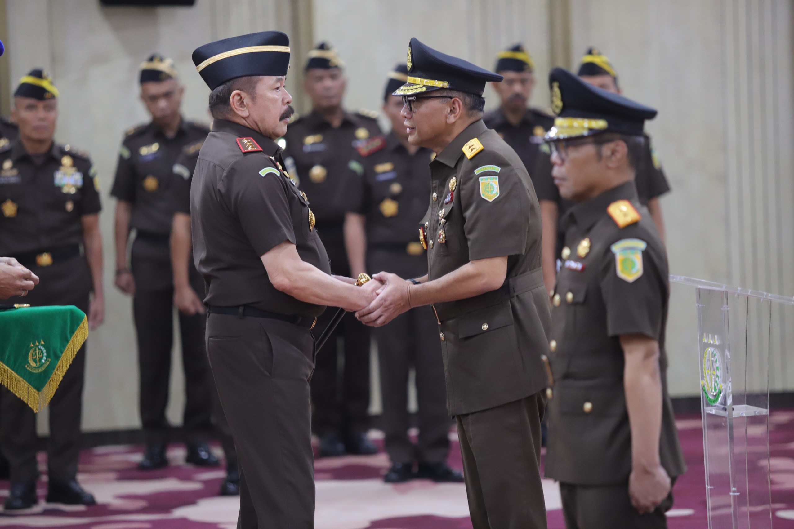 Pelantikan SesJAM-Bin Dan Kajati Jawa Tengah,Jaksa Agung Tekankan Integritas Dan Profesionalisme Sebagai Pilar Utama