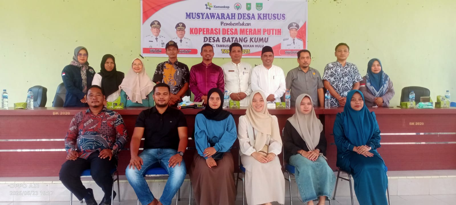 M. Ilyas Fernando Pimpin Koperasi Merah Putih Desa Batang Kumu Periode 2025-2030