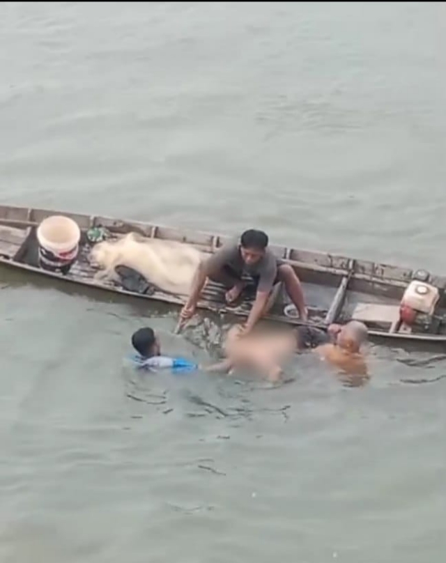 Diduga Kaki Kram Saat Berenang, Pemuda Tenggelam di Sungai Kampar